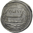 Abbasidenreich, Harun al-Rashid, Dirhem 191 AH (obverse)
