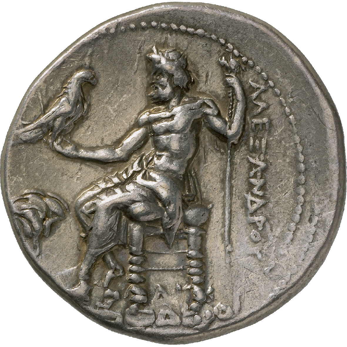 Alexanderreich, Alexander III., Tetradrachme (reverse)