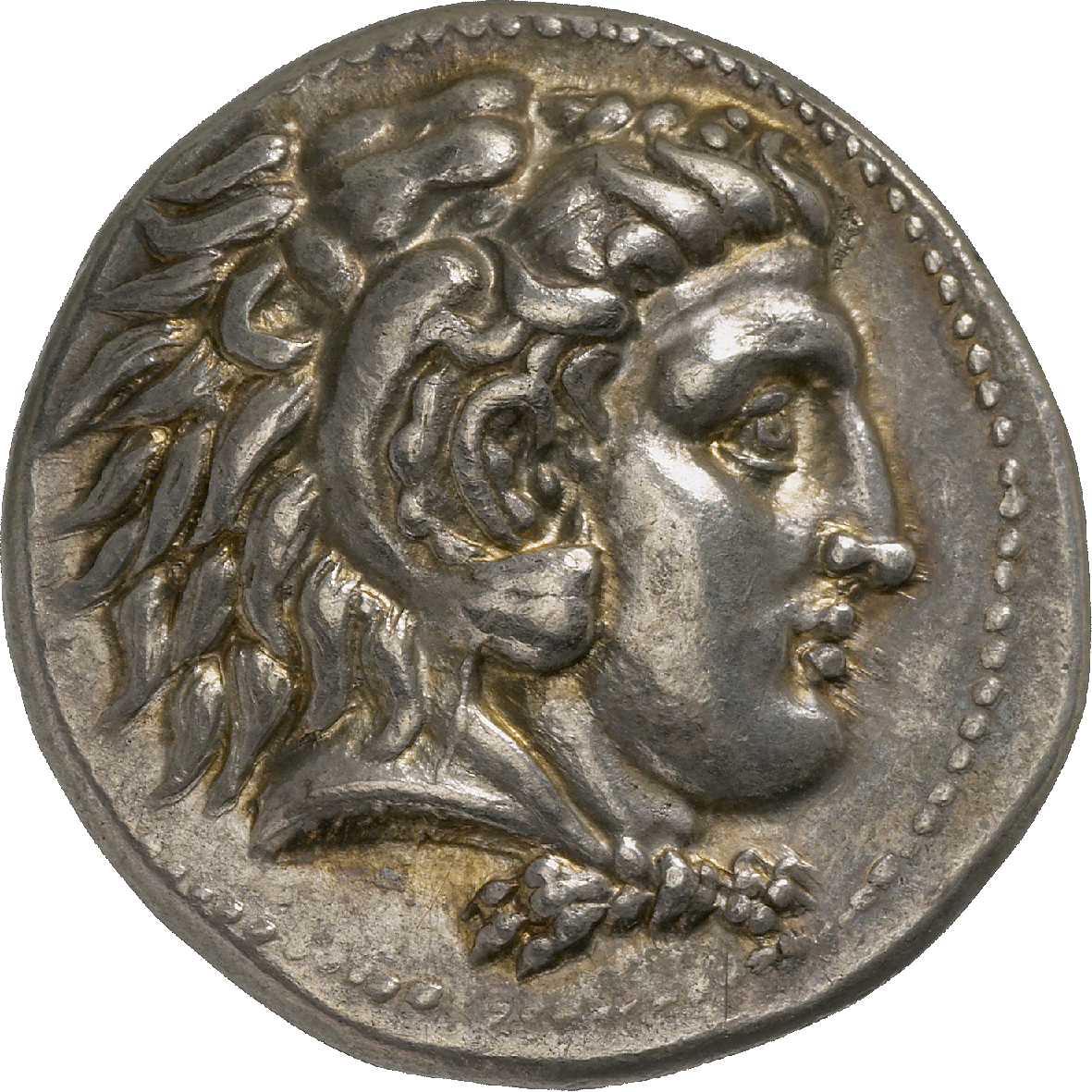 Alexander's Empire, Alexander III, Tetradrachm (obverse)