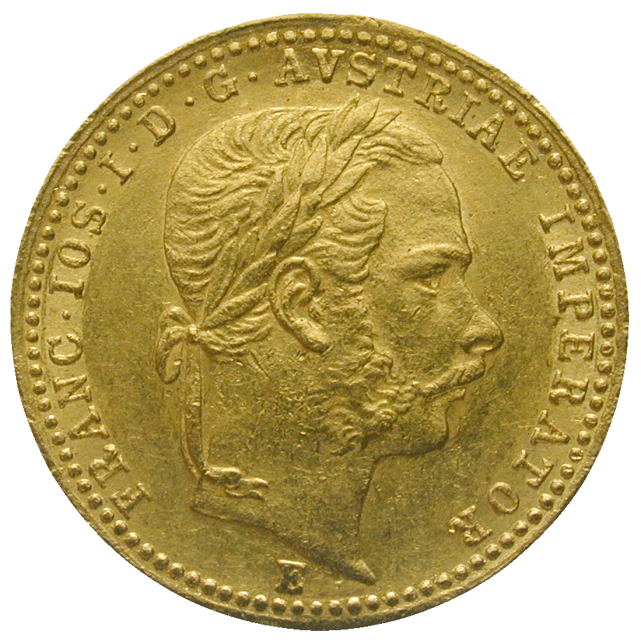 Austrian Empire, Franz Joseph I, Ducat 1867 (obverse)