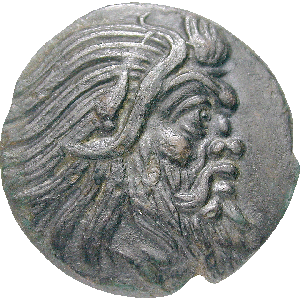 Bosporan Kingdom, Undefined Ruler, Bronze Unit (AE) (obverse)