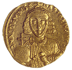Byzantine Empire, Anastasius II Artemius, Solidus (obverse)