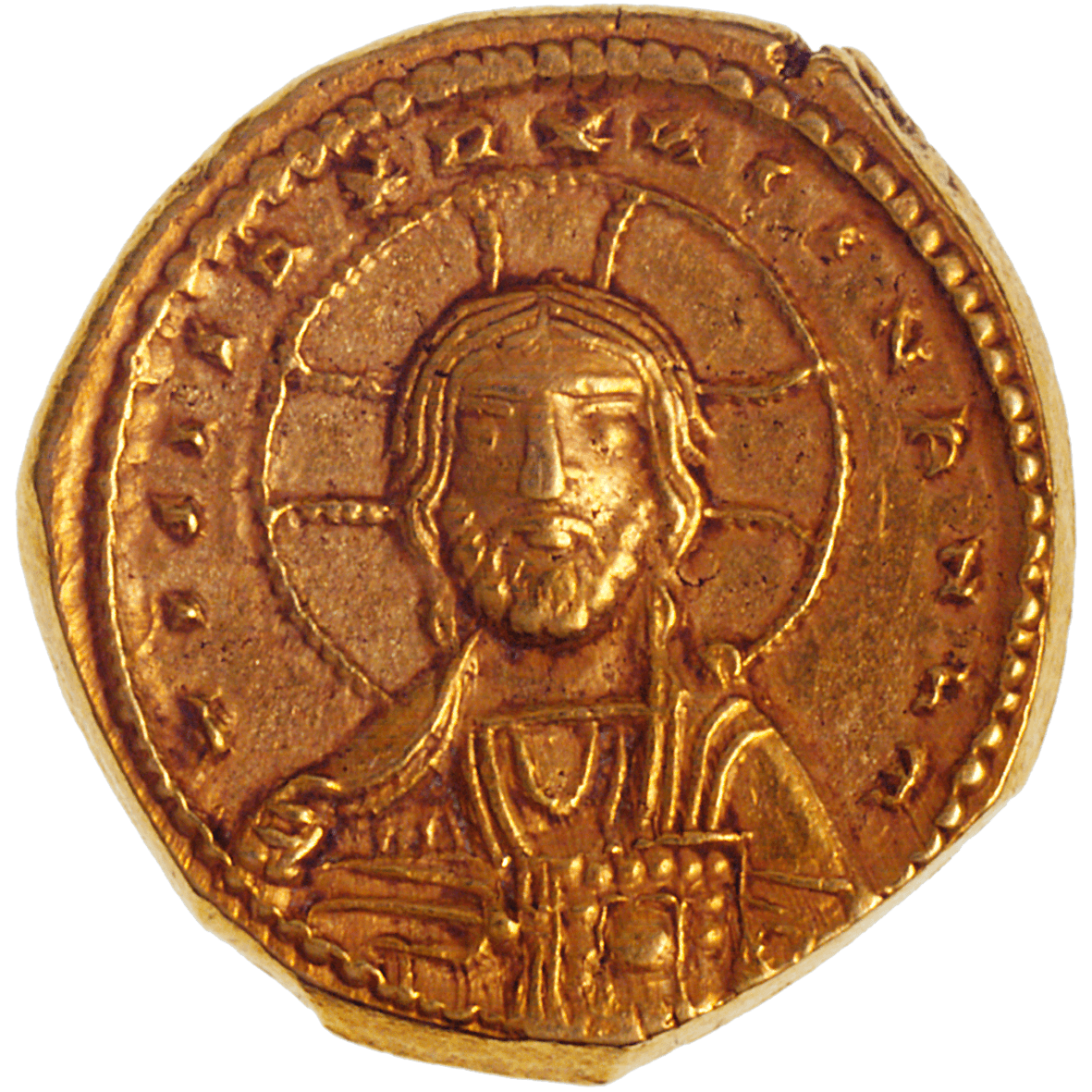 Byzantine Empire, Constantine IX Monomachos, Tetarteron (obverse)