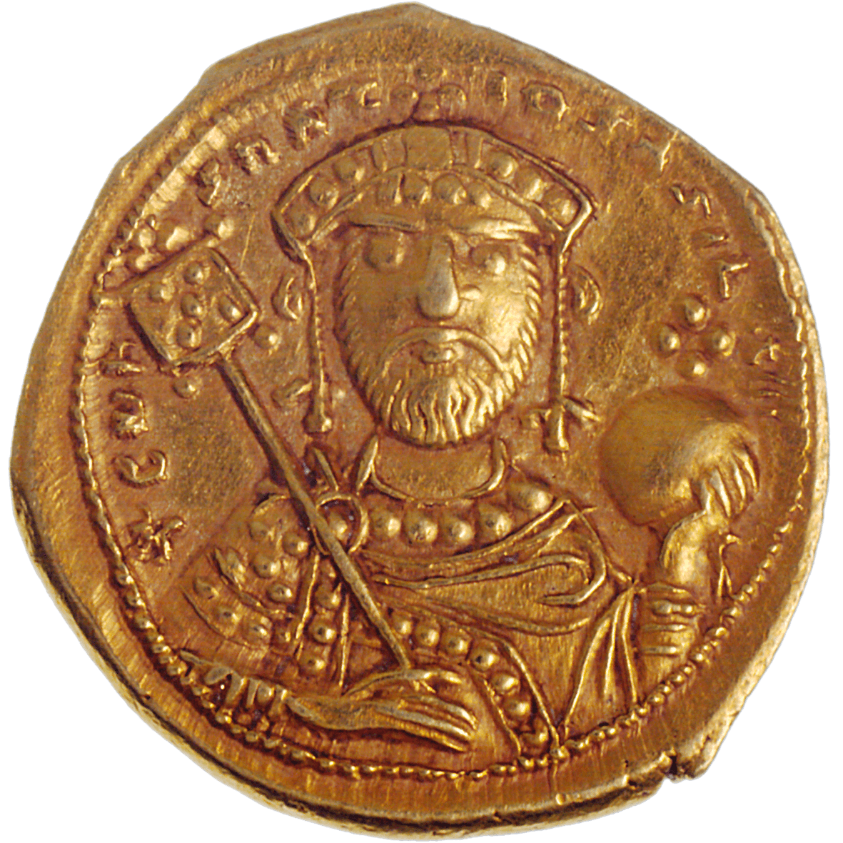 Byzantine Empire, Constantine IX Monomachos, Tetarteron (reverse)