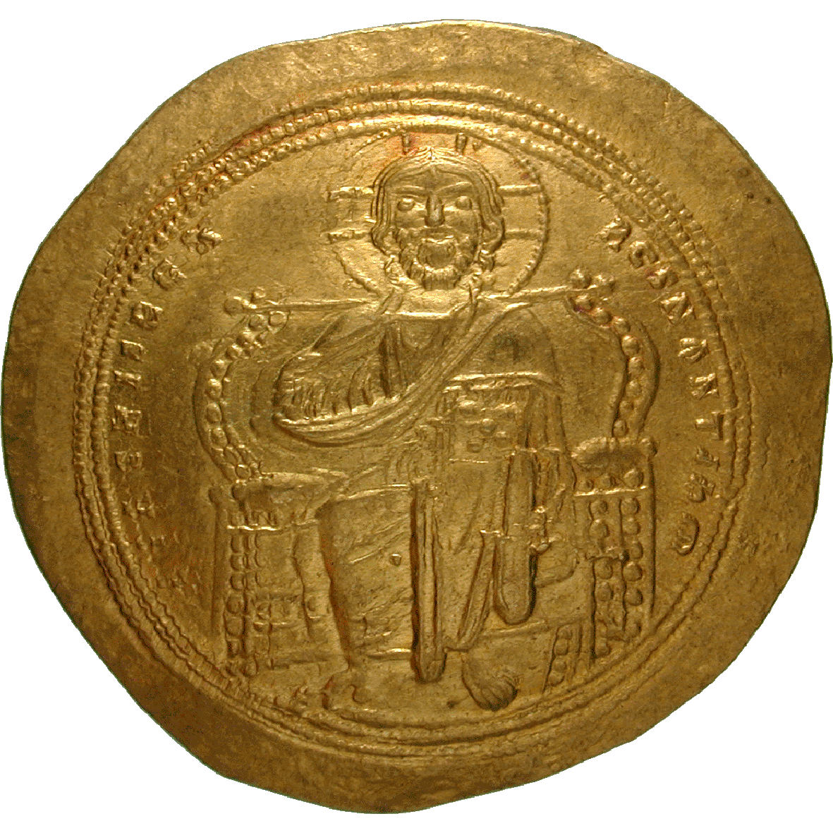 Byzantine Empire, Constantine IX Monomachus, Histamenon (obverse)