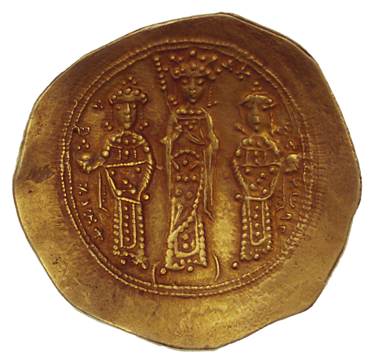 Byzantine Empire, Eudocia, Histamenon (reverse)