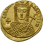 Byzantine Empire, Irene, Solidus (obverse)