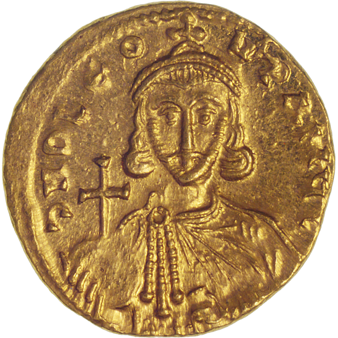 Byzantinisches Kaiserreich, Leo III. Isaurus, Solidus (obverse)