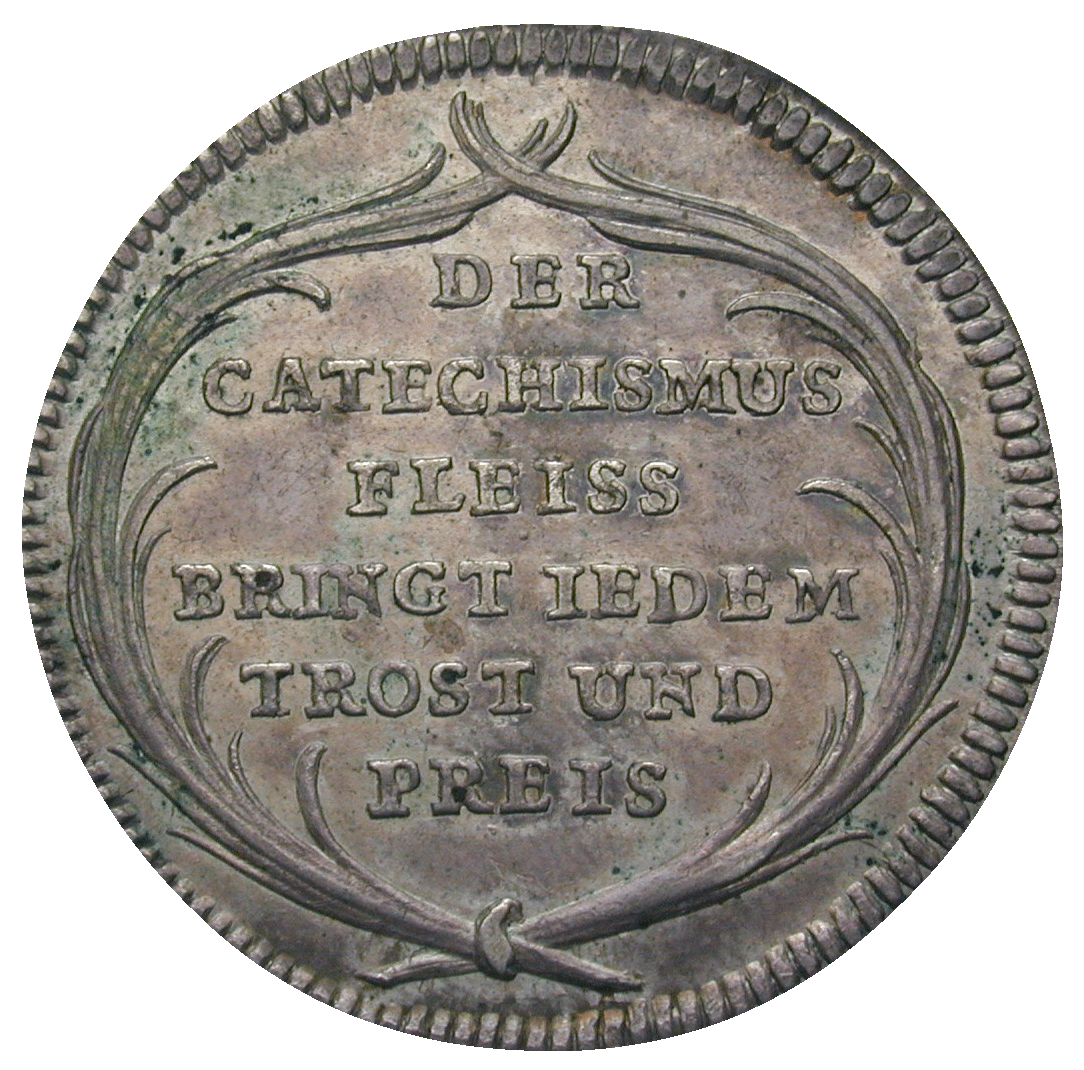 City of Burgdorf, Catechism Pfennig (reverse)