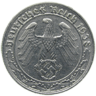 Deutsches Drittes Reich, 50 Reichspfennig 1938 (obverse)