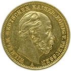 Deutsches Kaiserreich, Wilhelm I., 20 Mark 1872 (obverse)