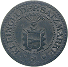 Deutsches Kaiserreich, Wilhelm II., Bankverein Neumünster, Kleingeldersatzmarke im Wert von 10 Pfennig (obverse)