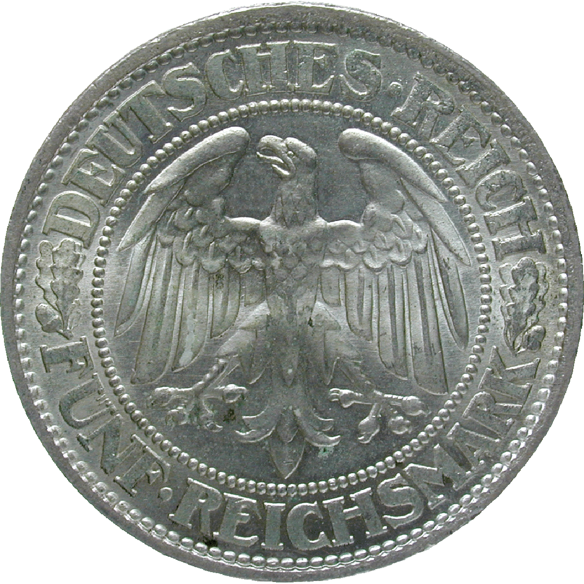Deutsches Reich, Weimarer Republik, 5 Reichsmark 1932 (obverse)