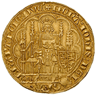 Duchy of Brabant, John III, Ecu d'or à la chaise (obverse)