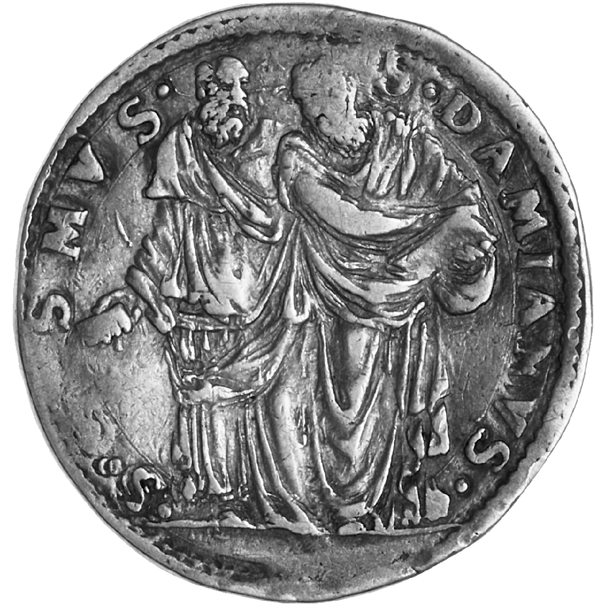 Duchy of Florence, Alessandro de' Medici, Testone (reverse)