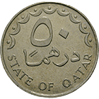 Emirate of Qatar, 50 Dirham 1419 AH (obverse)