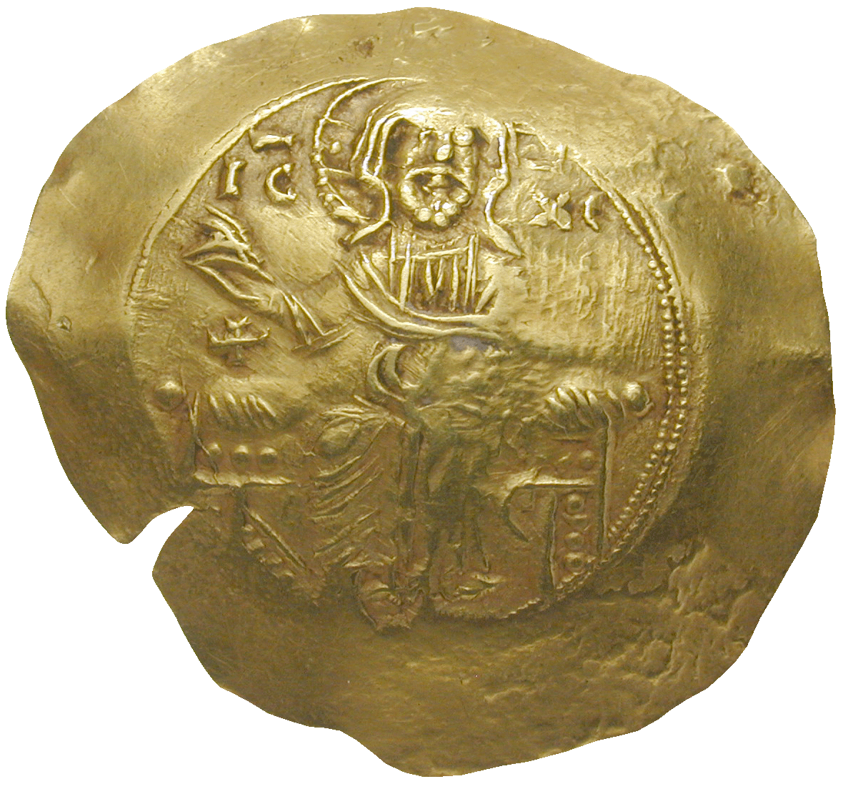 Empire of Nicaea, John III Ducas Vatatzes, Hyperpyron (obverse)