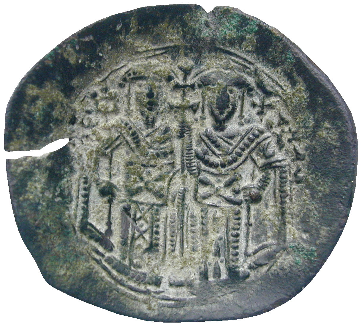 Empire of Nicaea, John III Ducas Vatatzes, Trachy Aspron (reverse)