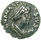 Empire of the Ostrogoths in Italy, Theoderic the Great, 1/2 Siliqua (obverse)
