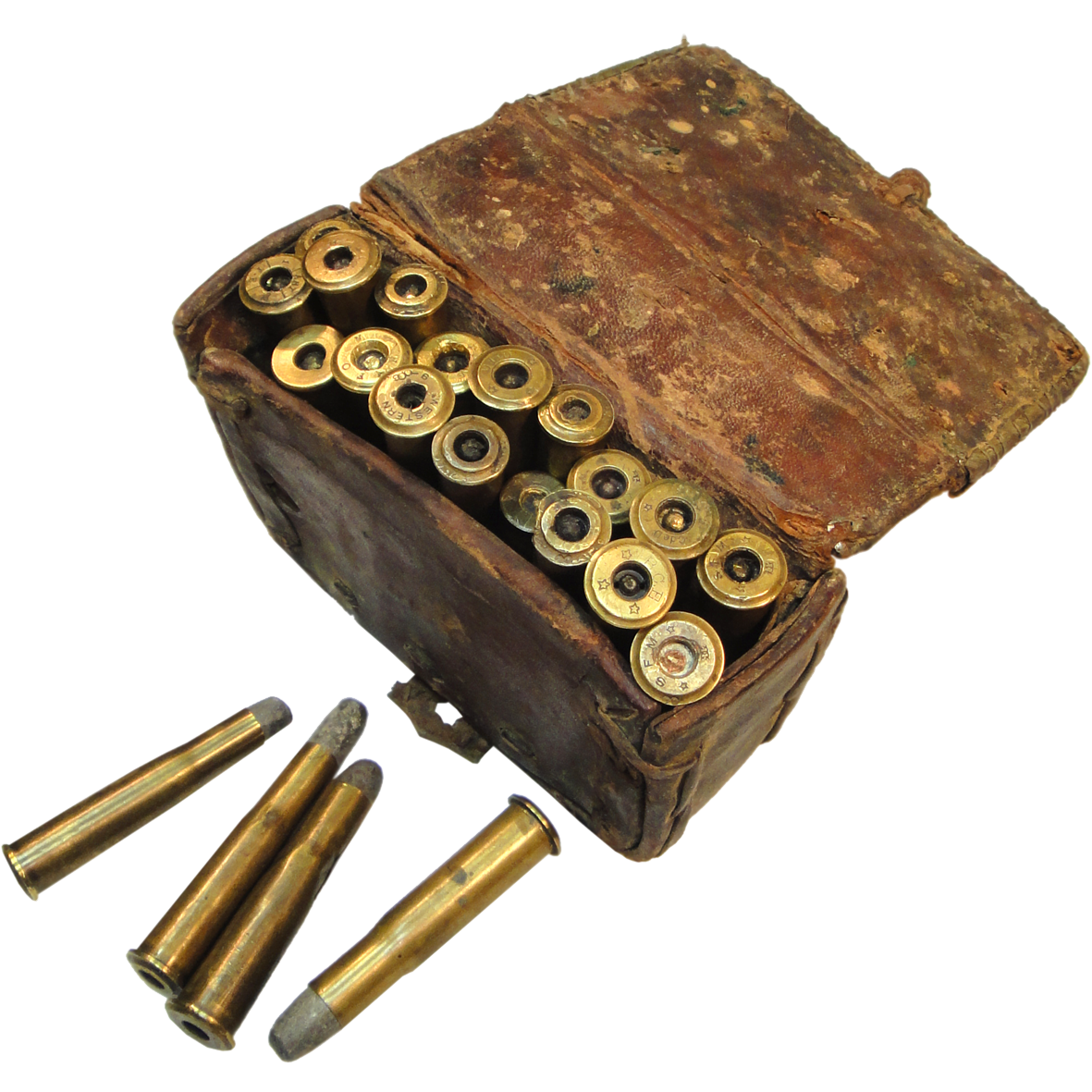 Ethiopia/Yemen, Ammunition Bag with 22 Cartridges (obverse)