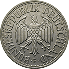 Federal Republic of Germany, 1 Deutsche Mark 1956 (obverse)
