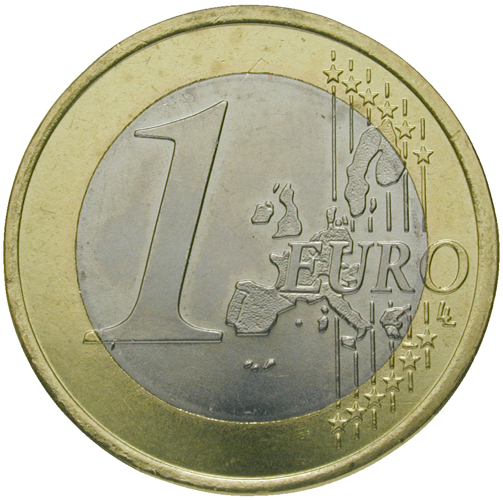 Federal Republic of Germany, 1 Euro 2002 (reverse)