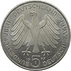 Federal Republic of Germany, 5 Deutsche Mark 1977 (obverse)