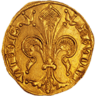 France, Duchy of Dauphiné, Humbert II, Florin (obverse)