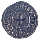 Frankish Empire, Louis the Pious, Denarius (Pfennig) (obverse)