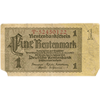 German Empire, Weimar Republic, 1 Rentenmark 1923 (obverse)
