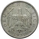 German Empire, Weimar Republic, 2 Reichsmark 1925 (obverse)