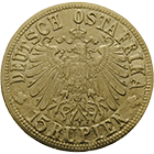 German Empire for German East Africa, William II, 15 Rupees 1916 (obverse)