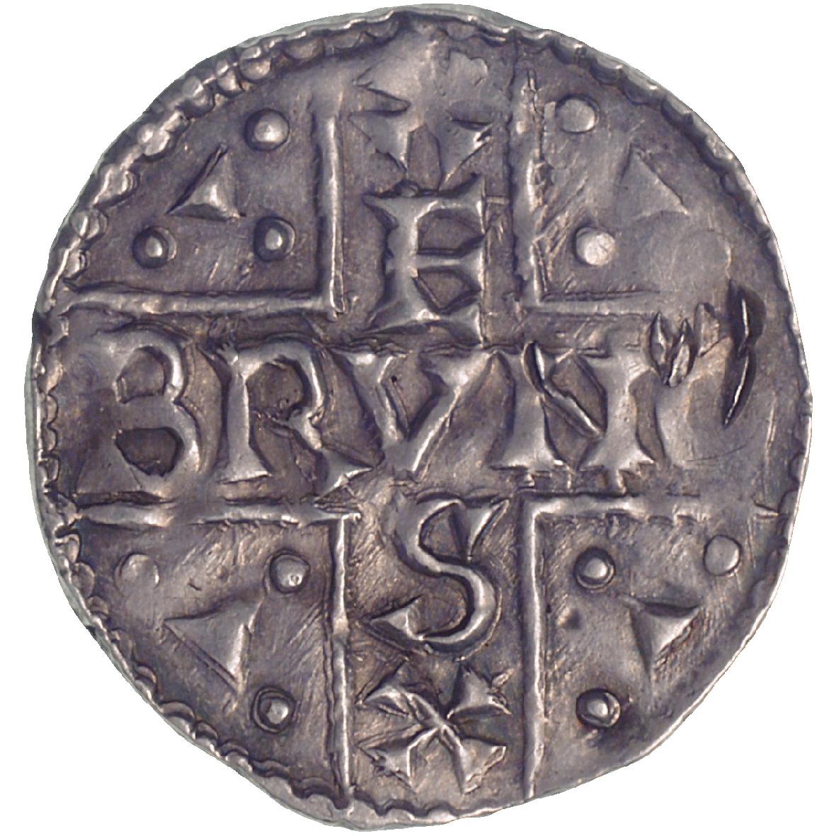 Heiliges Römisches Reich, Bischof Pruno, Pfennig (obverse)
