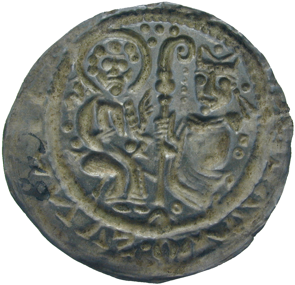 Heiliges Römisches Reich, Bistum Halberstadt, Ulrich von Reinstein, Brakteat (reverse)