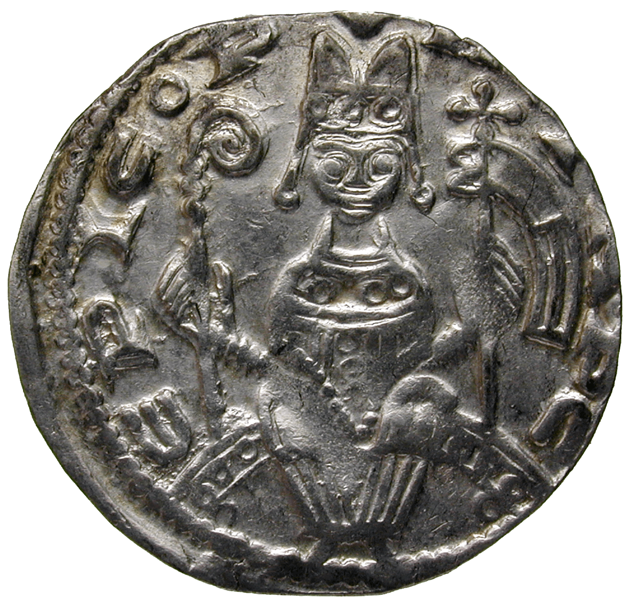 Heiliges Römisches Reich, Erzbistum Köln, Philipp von Heinsberg, Pfennig (obverse)