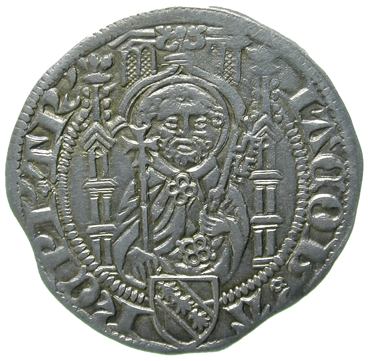 Heiliges Römisches Reich, Erzbistum Trier, Jakob I. von Sierk, Albus (obverse)