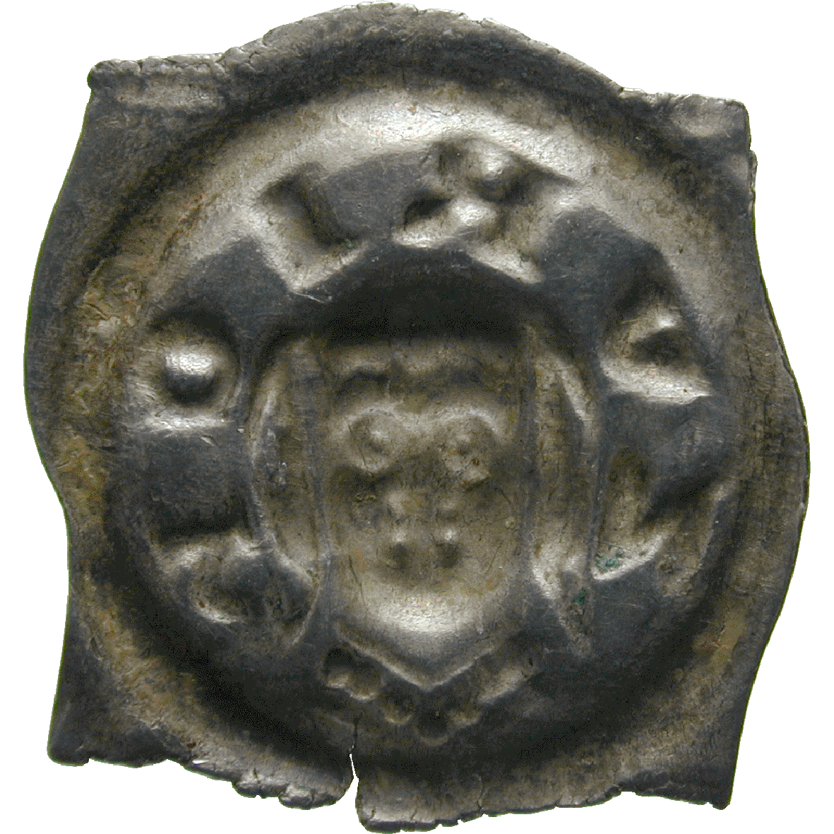 Heiliges Römisches Reich, Fraumünsterabtei Zürich, Elisabeth von Spiegelberg, Brakteat (reverse)