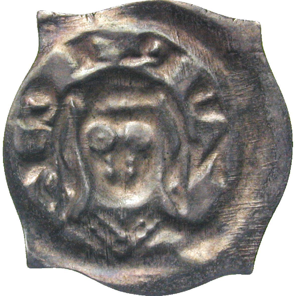 Heiliges Römisches Reich, Fraumünsterabtei Zürich, Elisabeth von Wetzikon, Pfennig (reverse)