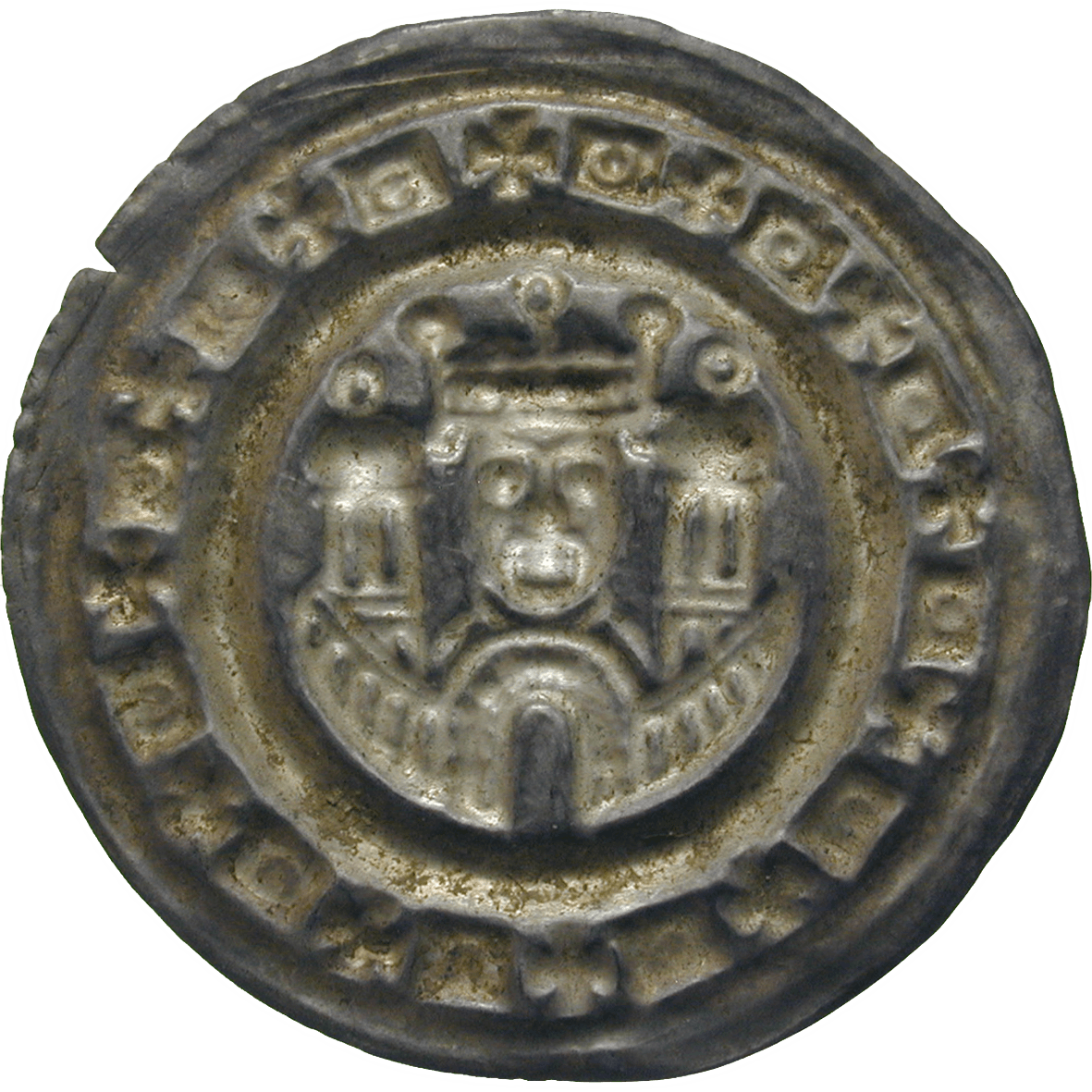 Heiliges Römisches Reich, Friedrich II. von Hohenstaufen, Brakteat (reverse)
