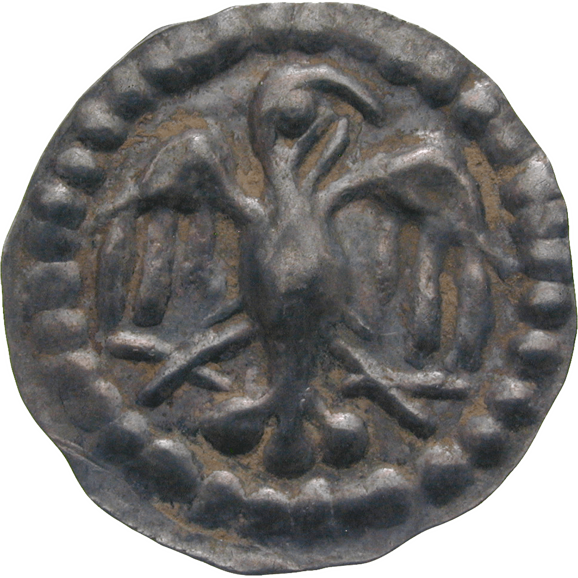 Heiliges Römisches Reich, Friedrich II. von Hohenstaufen, Brakteat (obverse)