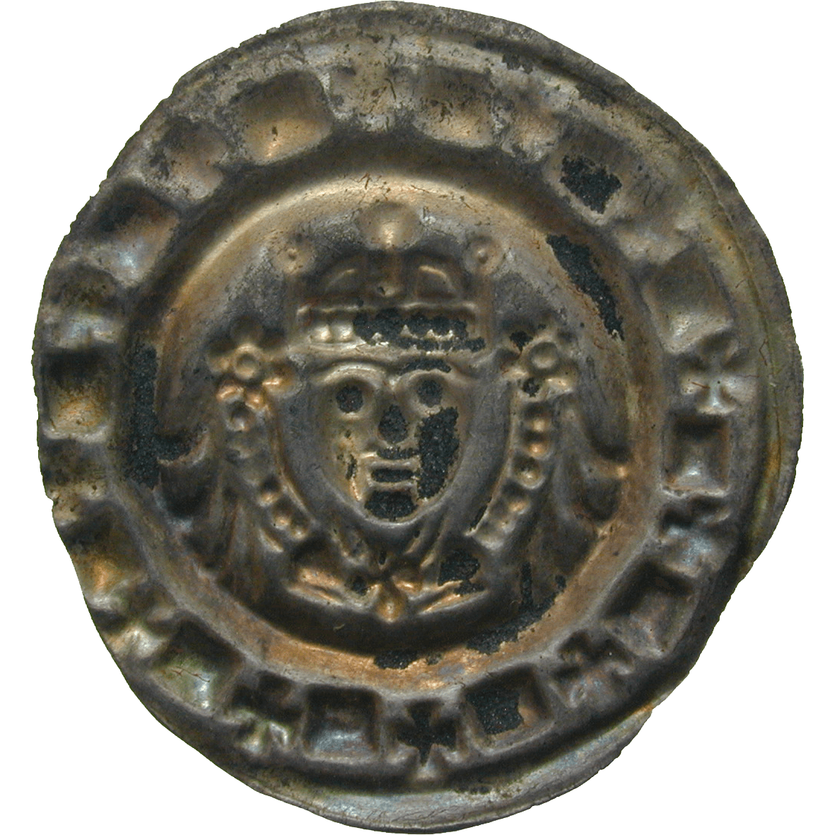 Heiliges Römisches Reich, Friedrich II. von Hohenstaufen, Brakteat (reverse)