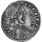 Heiliges Römisches Reich, Friedrich II. von Hohenstaufen, Grosso zu 6 Denaren (obverse)