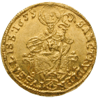 Heiliges Römisches Reich, Fürstbistum Salzburg, Guidobald von Thun und Hohenstein, 1/4 Dukat 1655 (obverse)