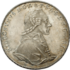 Heiliges Römisches Reich, Fürstbistum Salzburg, Hieronymus von Colloredo, Taler 1777 (obverse)