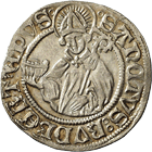 Heiliges Römisches Reich, Fürstbistum Salzburg, Leonhard von Keutschach, Batzen 1500 (obverse)