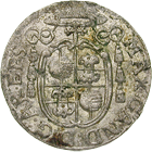 Heiliges Römisches Reich, Fürstbistum Salzburg, Max Gandolf von Kuenburg, Kreuzer 1678 (obverse)