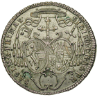 Heiliges Römisches Reich, Fürstbistum Salzburg, Sigismund III. von Schrattenbach, 10 Kreuzer 1761 (obverse)
