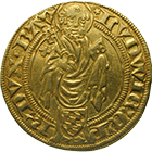 Heiliges Römisches Reich, Grafschaft Pfalz, Ludwig III., Goldgulden (obverse)