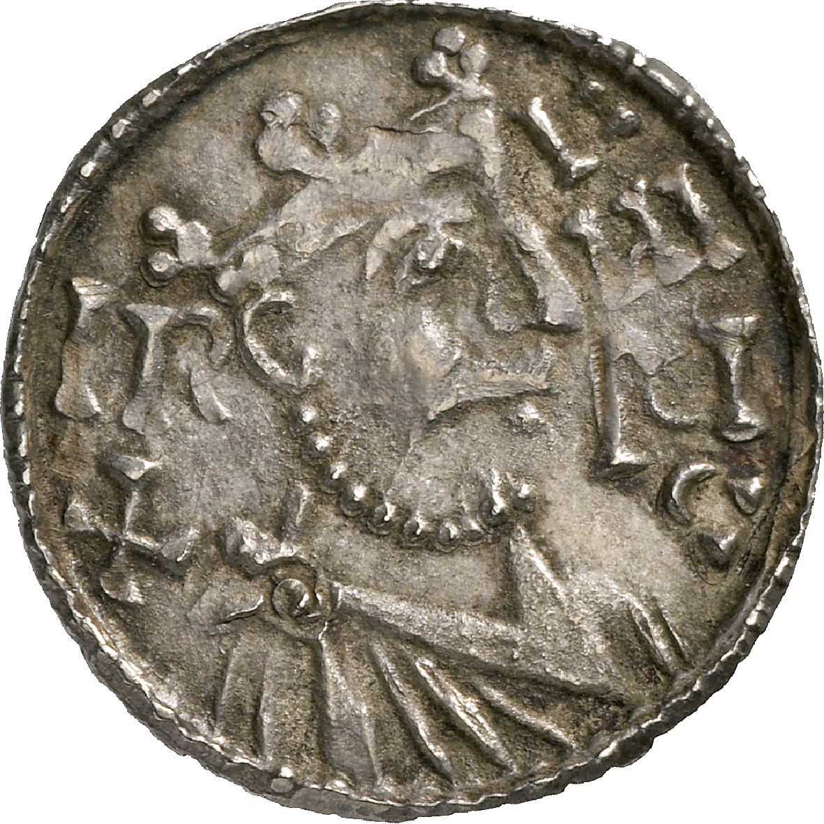 Heiliges Römisches Reich, Heinrich II. der Heilige, Pfennig (obverse)