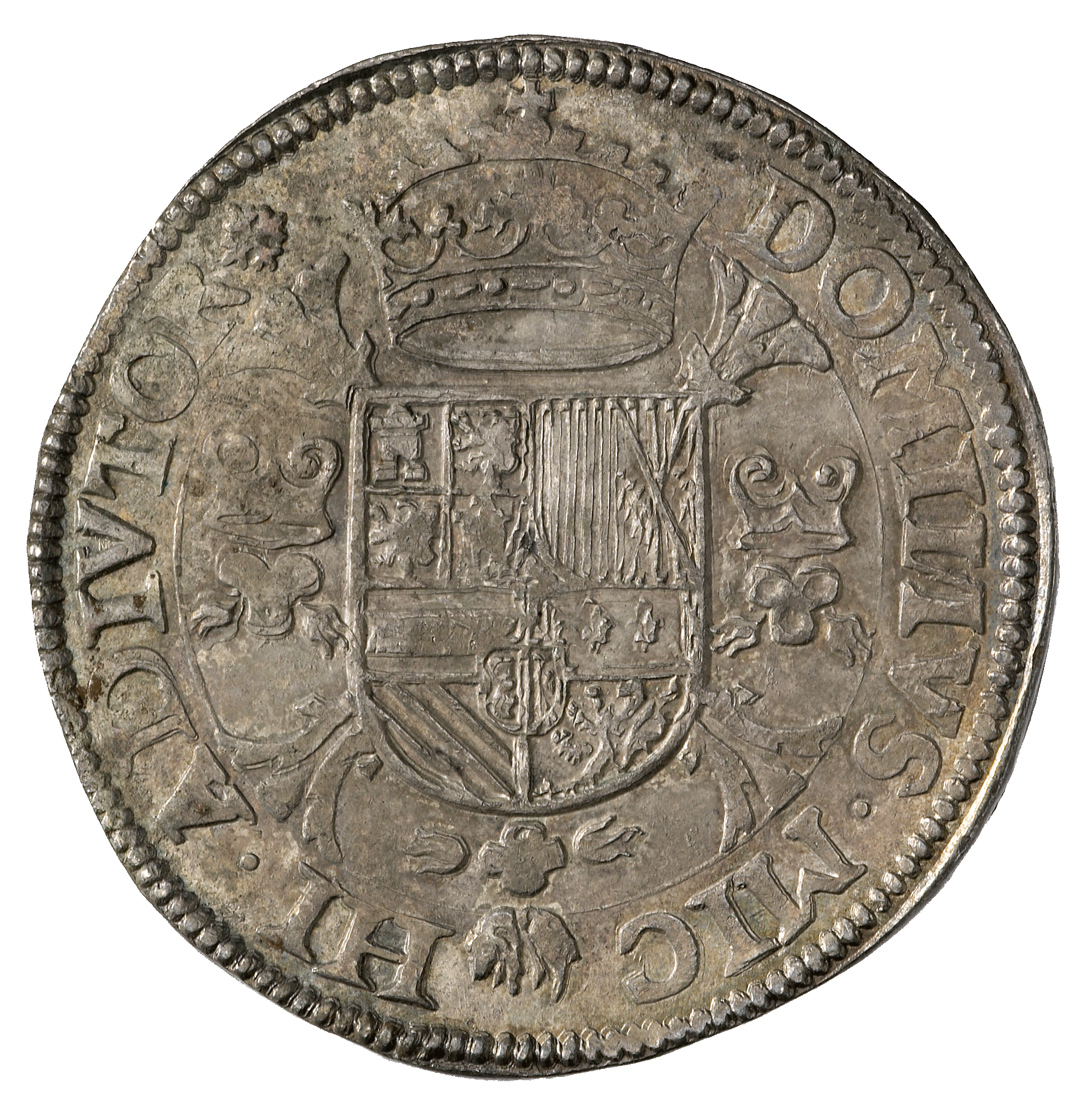 Heiliges Römisches Reich, Herzogtum Gelderland, Philipp II. von Spanien, Philippstaler (reverse)